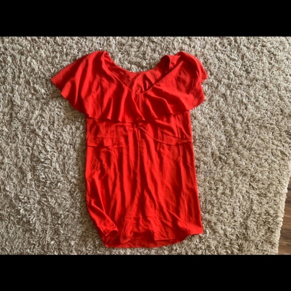 Worn once! Charming Charlie red dress size medium • like new!